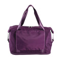 Faltbare Nylon-Reisetasche, Lila