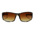 Modische Sonnenbrille mit UV Schutz, braun