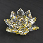 The 5th Season - Kristallglas Lotusblüte, 10.5x10.5x6cm