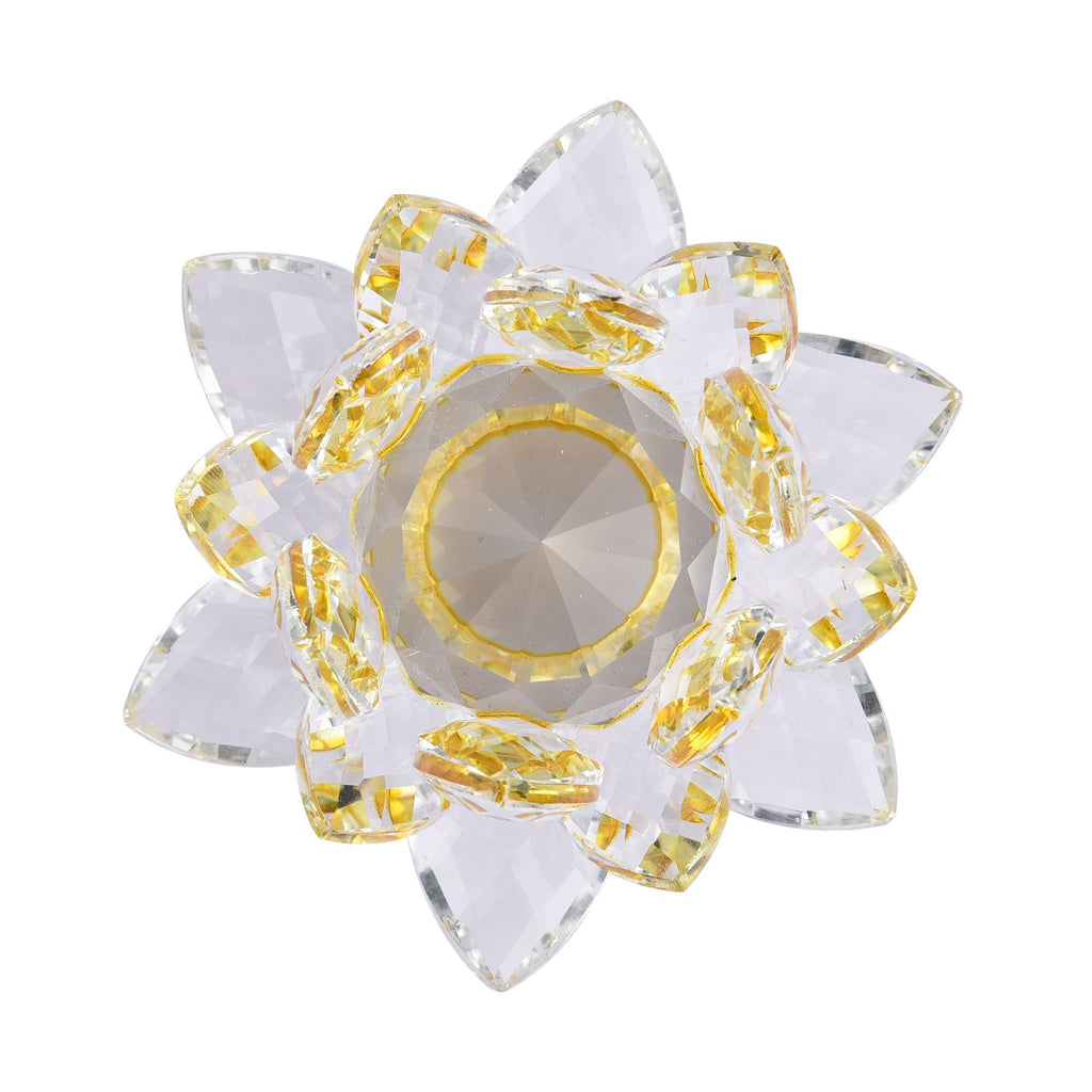 The 5th Season - Kristallglas Lotusblüte, 10.5x10.5x6cm