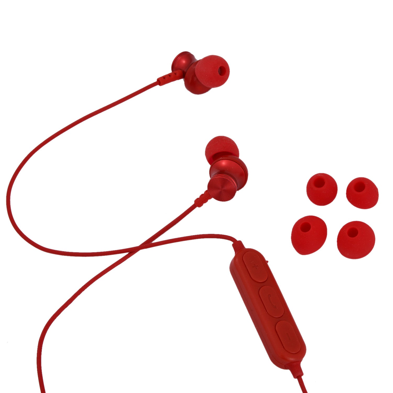 Kabellose Bluetooth Kopfhörer, rot