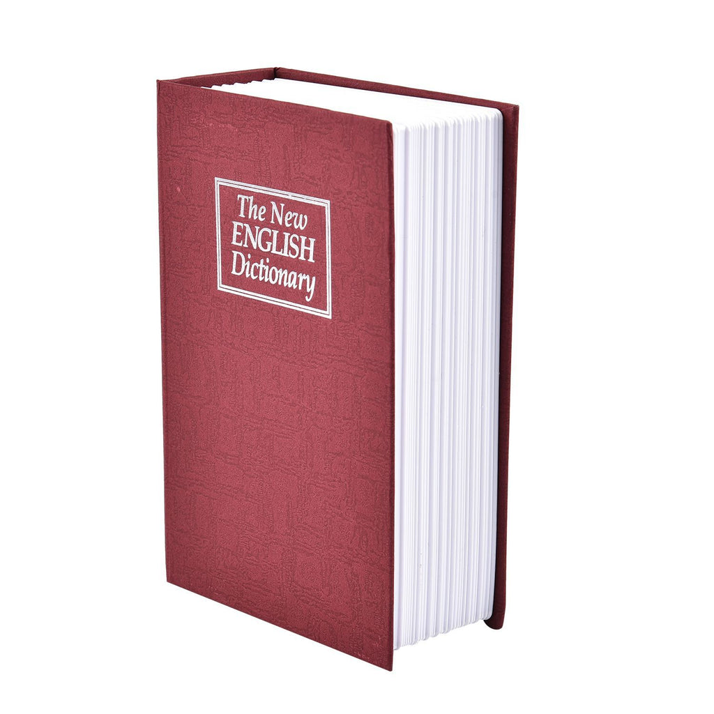 Englisch Wörterbuch Buch Tresor mit 2 Schlüsseln, Größe 18x12x5,5 cm