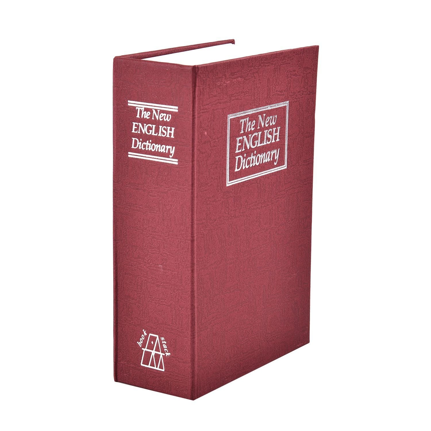 Englisch Wörterbuch Buch Tresor mit 2 Schlüsseln, Größe 18x12x5,5 cm