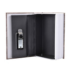 Wörterbuch-Safe mit Eiffelturm-Muster, mit 2 buchförmigen Schlüsseln, Größe 18x12x5,5 cm