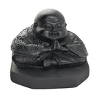 Chinese Buddha Shungite Figurine 1.5x1.75 Approx. 1200.00ctw