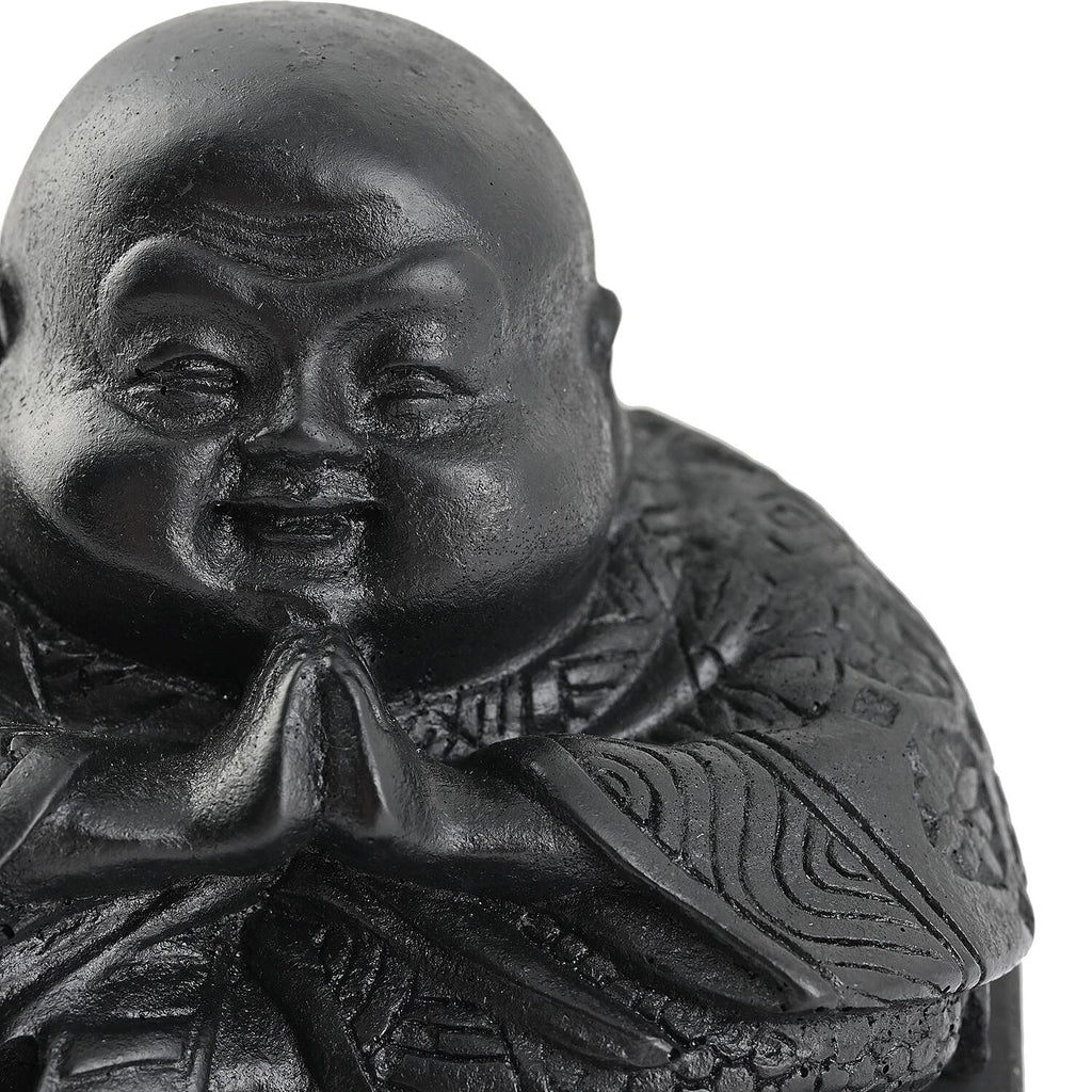 Chinese Buddha Shungite Figurine 1.5x1.75 Approx. 1200.00ctw
