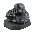 Chinese Buddha Shungite Figurine 1.5x1.75 Approx. 1200.00ctw