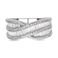 Lustro Stella - weißer Zirkonia-Ring, 925 Silber rhodiniert (Größe 16.00) ca. 3,46 ct