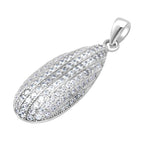 Lustro Stella - weißer Zirkonia-Anhänger, 925 Silber rhodiniert ca. 1.64 ct