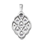 Lustro Stella - Weißer Zirkonia-Anhänger, 925 Silber rhodiniert ca. 1.73 ct