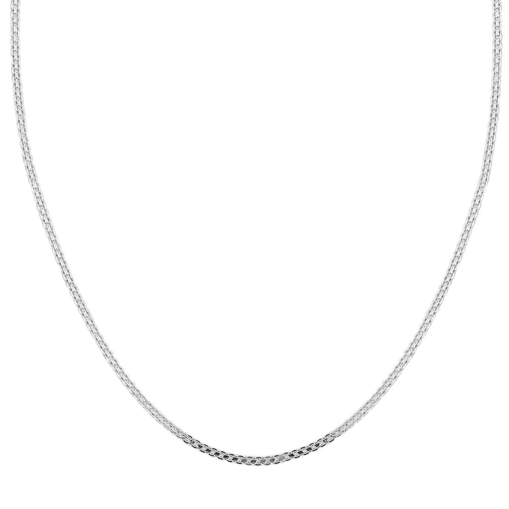 Italienische Kette ca. 50 cm, 925 Silber ca. 3,34g