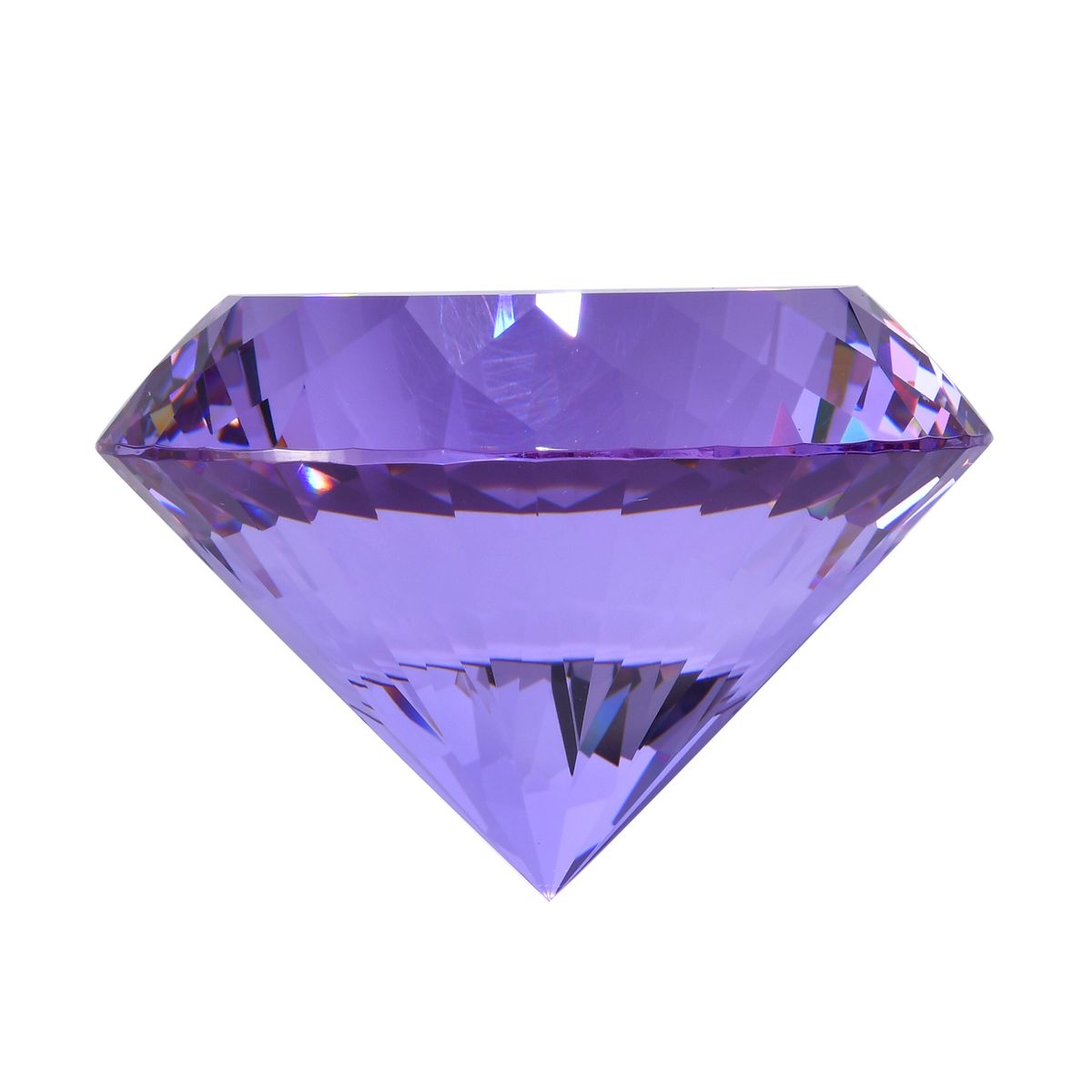 The 5th Season - Kristallglas-Diamant, 8x5.5cm, Violett