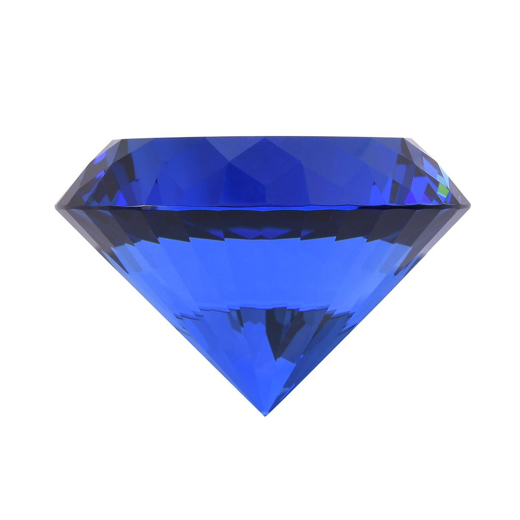 The 5th Season - Kristallglas-Diamant, 8x5.5cm, Tansanit-blau