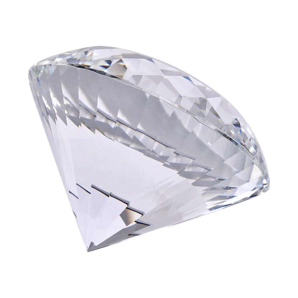 The 5th Season - Kristallglas-Diamant, 8x5.5cm, Weiß