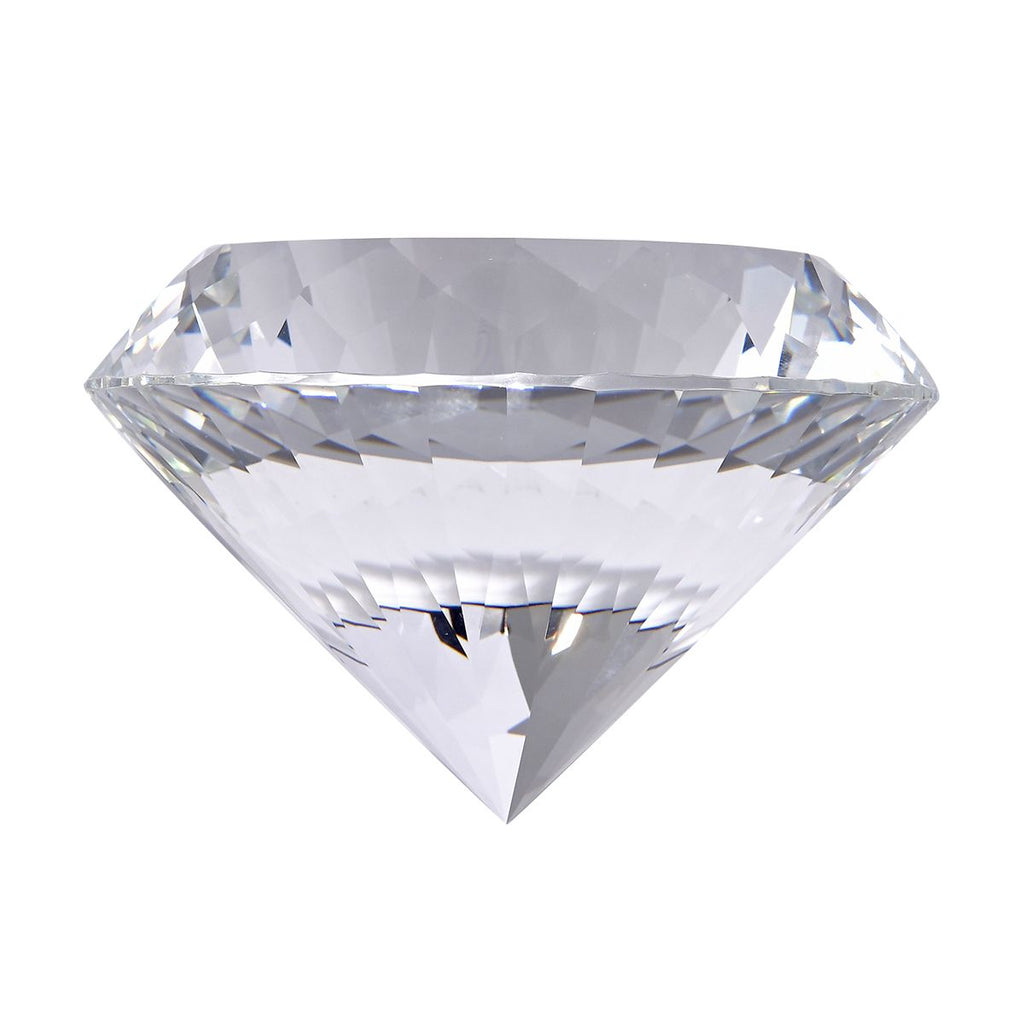 The 5th Season - Kristallglas-Diamant, 8x5.5cm, Weiß