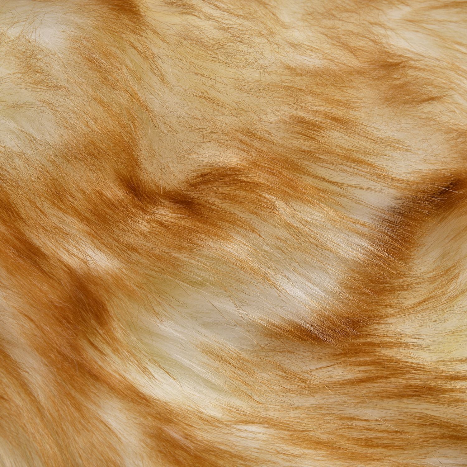 Seidenweicher, gewebter Kunstfellteppich, 180x100 cm, Braun