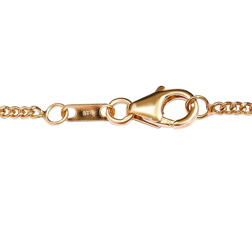 Natürliches, äthiopisches Welo Opal Collier, ca. 45 cm, 925 Silber vergoldet ca. 18.15 ct