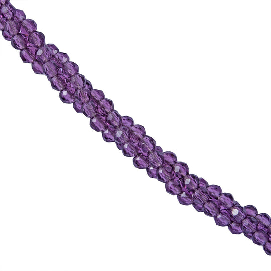 Mehrfarbige Edelstein Halskette, 45cm, 925 Silber - 100 ct.