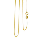 ILIANA - Kandare-Kette, ca. 50 cm, 750 Gelbgold