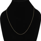 ILIANA - Kandare-Kette, ca. 50 cm, 750 Gelbgold