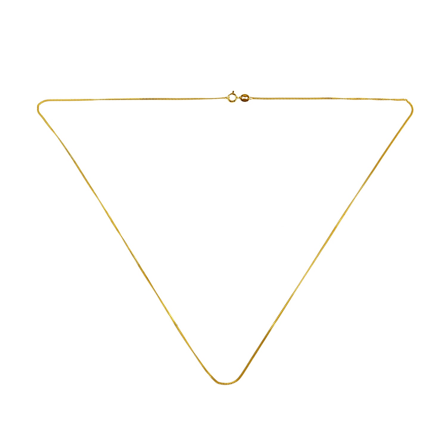 ILIANA - Kandare-Kette, ca. 50 cm, 750 Gelbgold