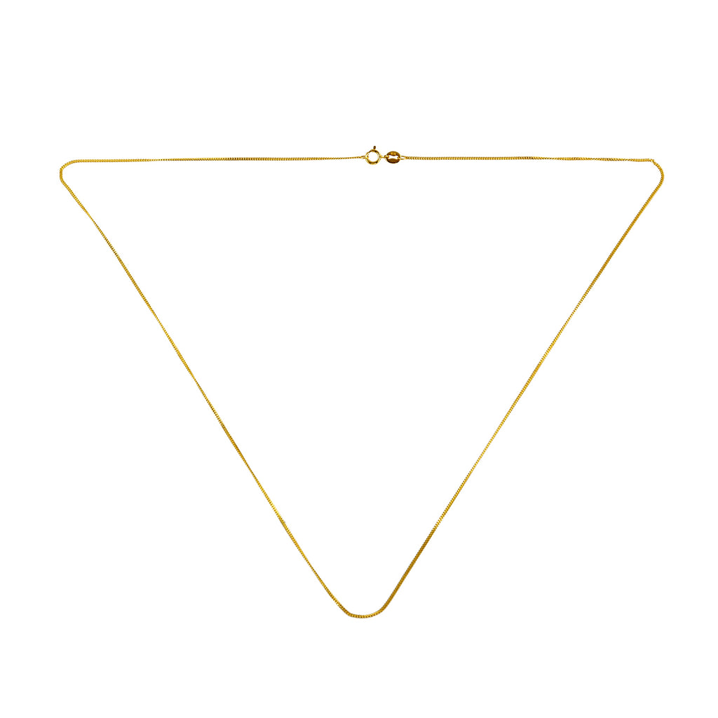 ILIANA - Kandare-Kette, ca. 50 cm, 750 Gelbgold