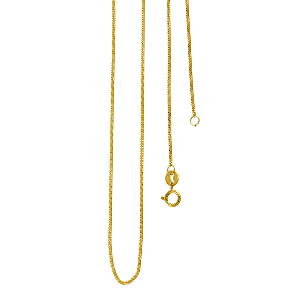 ILIANA - Kandare-Kette, ca. 50 cm, 750 Gelbgold