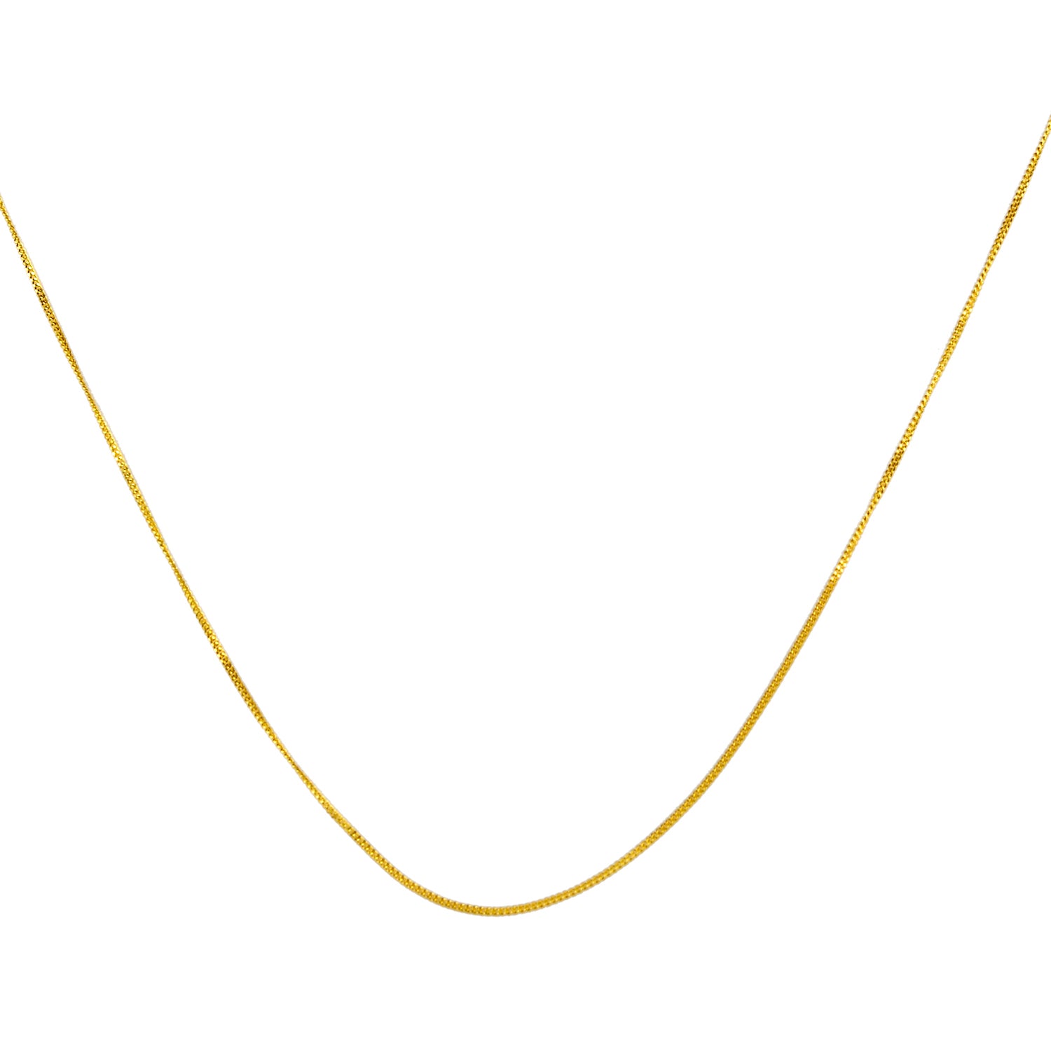 ILIANA - Kandare-Kette, ca. 50 cm, 750 Gelbgold