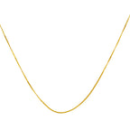 ILIANA - Kandare-Kette, ca. 50 cm, 750 Gelbgold
