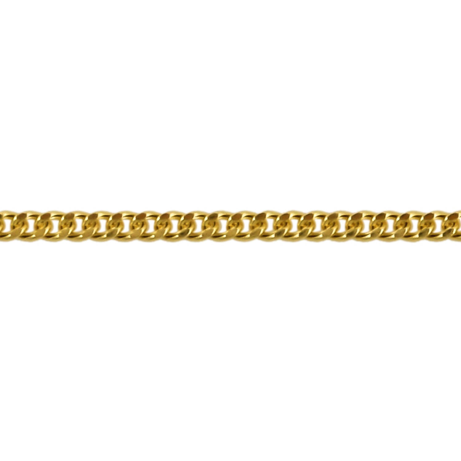 ILIANA - Kandare-Kette, ca. 50 cm, 750 Gelbgold