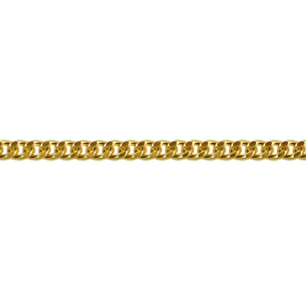 ILIANA - Kandare-Kette, ca. 50 cm, 750 Gelbgold