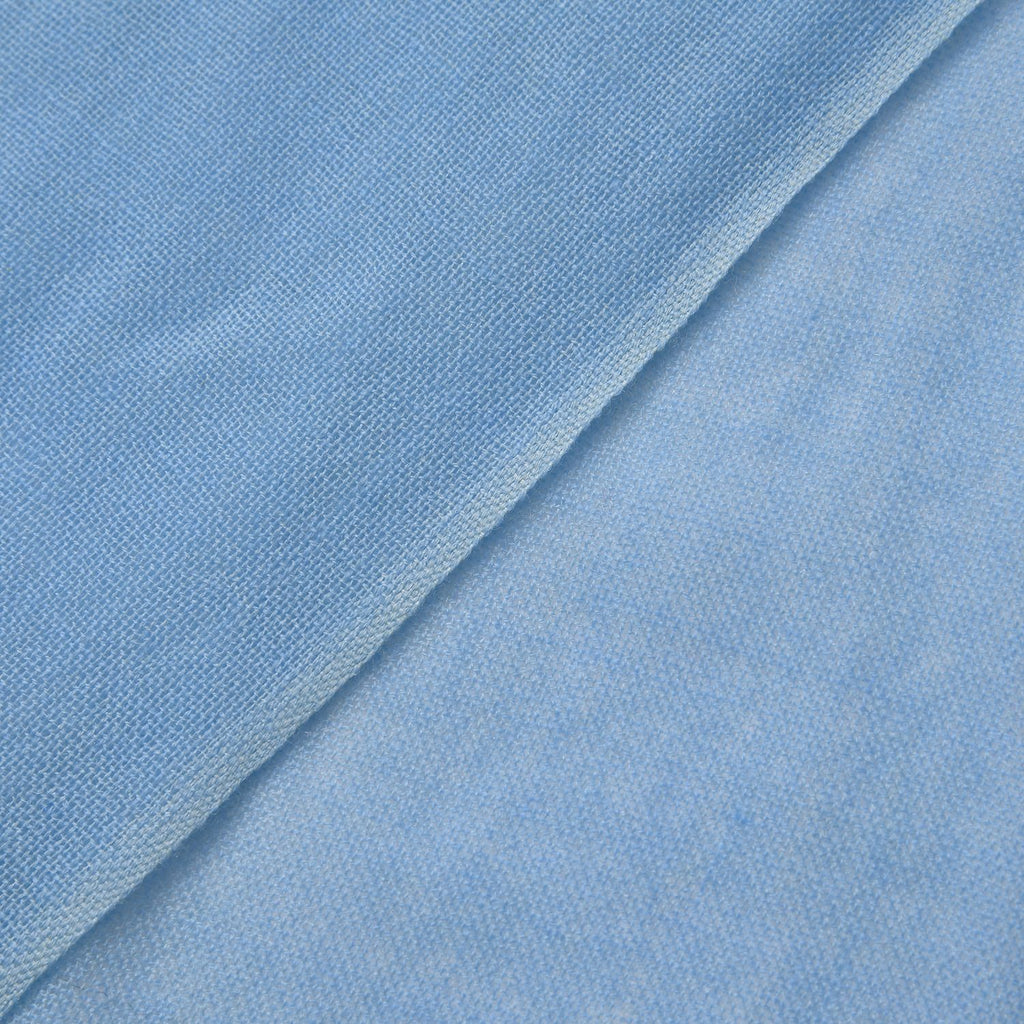 100% Merino Woll-Schal mit Quasten, 70x180cm, Mehrfarbig