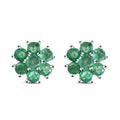 Kagem sambische Smaragd-Ohrstecker - 1,77 ct.