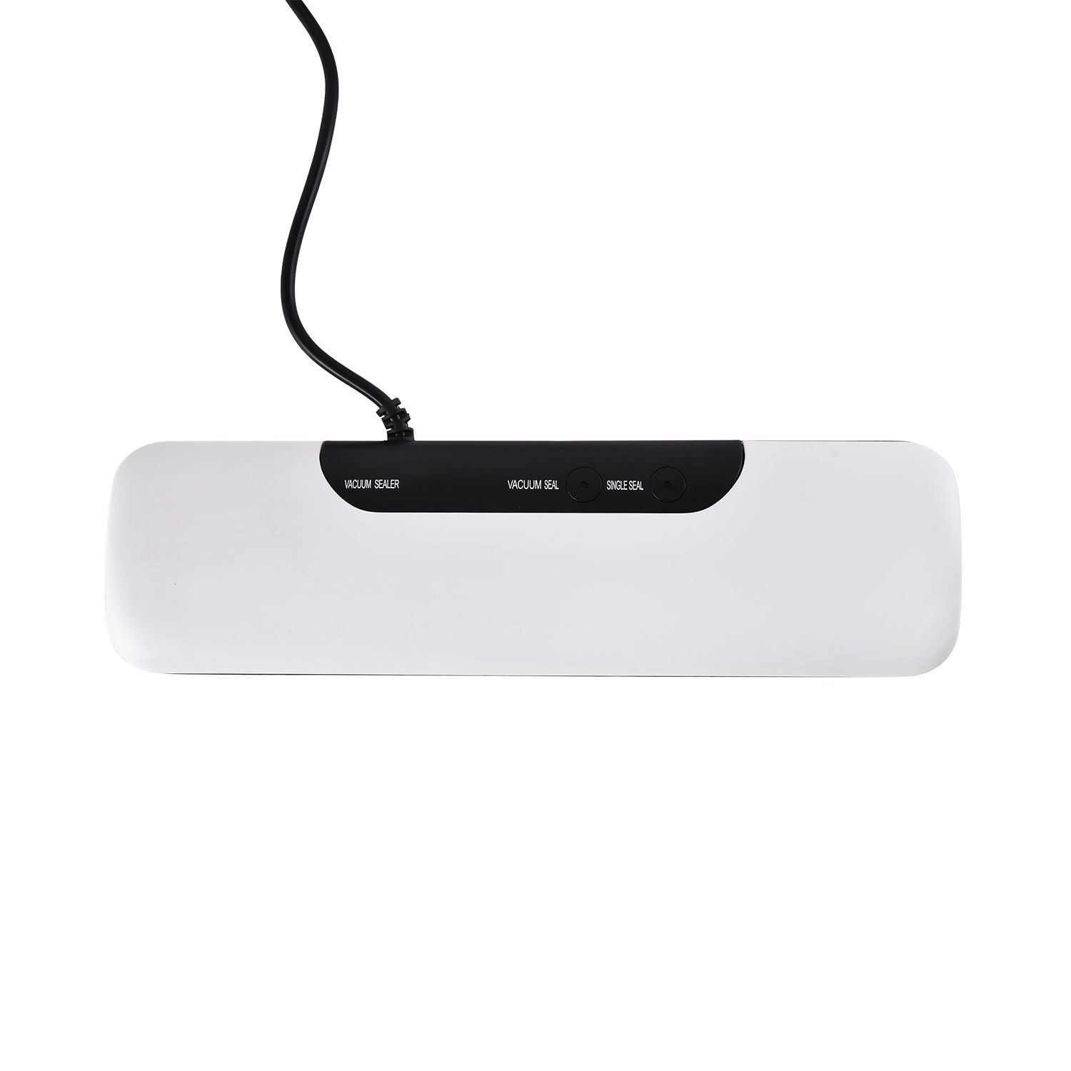 HOMESMART - Vakuumverpackungsmaschine, inkl. 30 Beutel und 6m Rolle, 37,5x18,5x8,5 cm, weiß