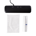 HOMESMART - Vakuumverpackungsmaschine, inkl. 30 Beutel und 6m Rolle, 37,5x18,5x8,5 cm, schwarz