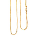 Franco Halskette, ca. 50 cm, 585 Gold ca. 3,37g