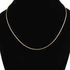 Franco Halskette, ca. 50 cm, 585 Gold ca. 3,37g