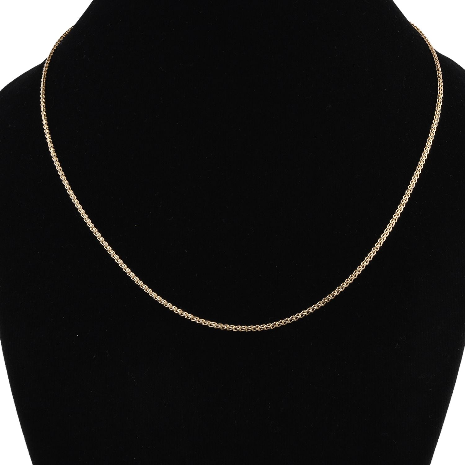Franco Halskette, ca. 50 cm, 585 Gold ca. 3,37g