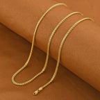 Franco Halskette, ca. 50 cm, 585 Gold ca. 3,37g