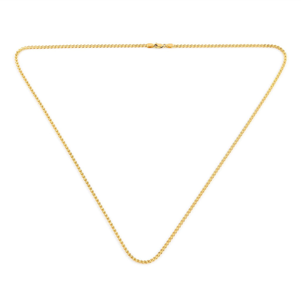 Franco Halskette, ca. 50 cm, 585 Gold ca. 3,37g