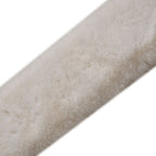 Flauschiger Kunst-Nerzpelz-Schlaufenschal, 89x11cm, Creme