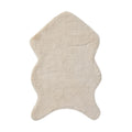 Luxury Edition: Supersoft Kunstfell Teppich, 60x90 cm, 1200 GSM, Elfenbein