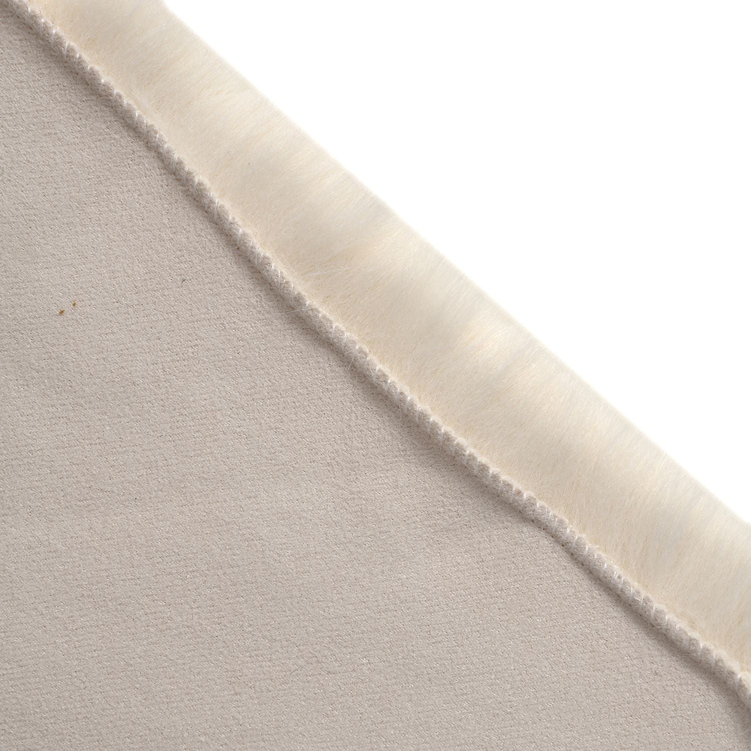 Luxury Edition: Supersoft Kunstfell Teppich, 60x90 cm, 1200 GSM, Elfenbein