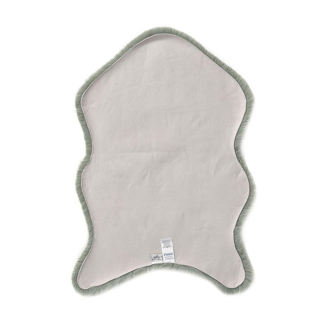 Luxury Edition: Supersoft Kunstfell Teppich, 100x180 cm, 1200 GSM, Blaugrün