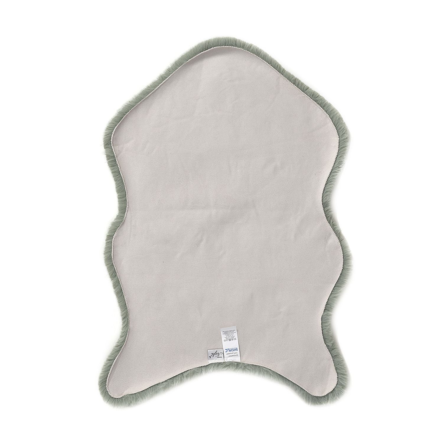 Luxury Edition: Supersoft Kunstfell Teppich, 100x180 cm, 1200 GSM, Blaugrün