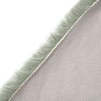 Luxury Edition: Supersoft Kunstfell Teppich, 100x180 cm, 1200 GSM, Blaugrün