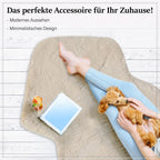 Luxury Edition: Supersoft Kunstfell Teppich, 160x230 cm, 1200 GSM, Elfenbein
