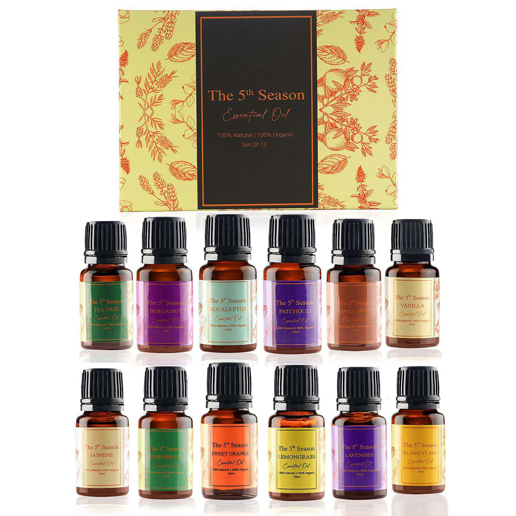 The 5th Season - 12er-Set ätherische Massageöle, 10 ml