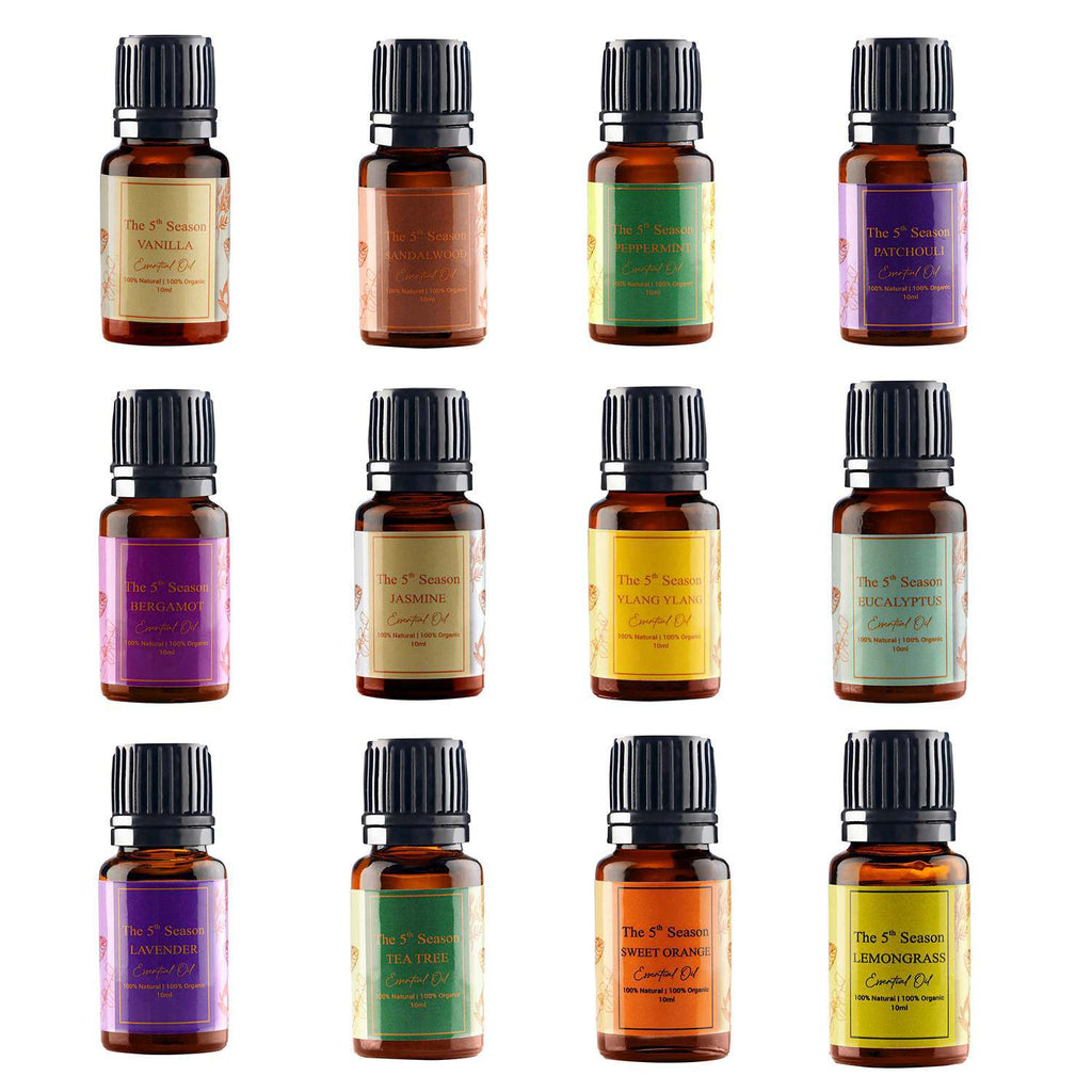 The 5th Season - 12er-Set ätherische Massageöle, 10 ml