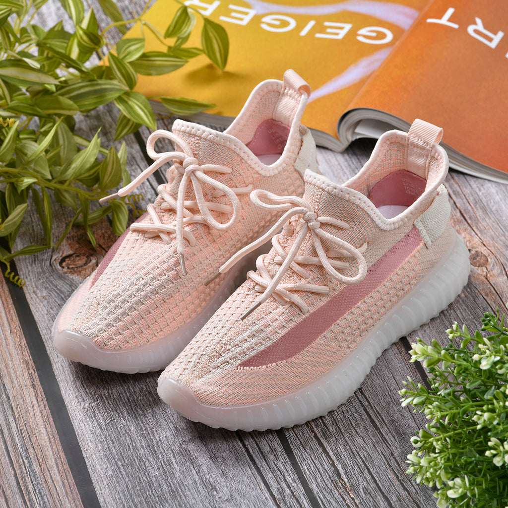 LA MAREY - atmungsaktive Damen-Sneaker, Größe 36, Rosa